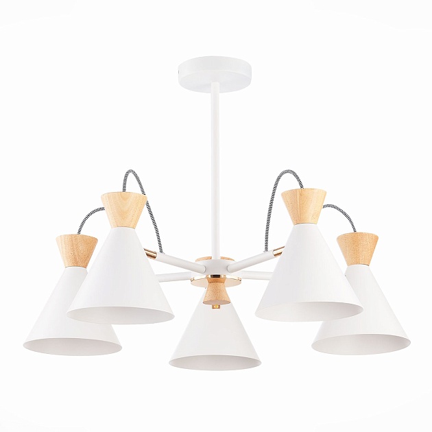 Потолочная люстра Evoluce Modica SLE125102-05 изображение 3 Потолочная люстра Evoluce Modica SLE125102-05 Фото № 3