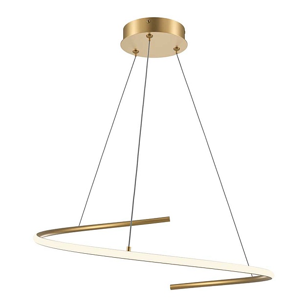 Подвесной светодиодный светильник Maytoni Curve MOD242PL-L33BSK изображение 1 Подвесной светодиодный светильник Maytoni Curve MOD242PL-L33BSK Фото № 1