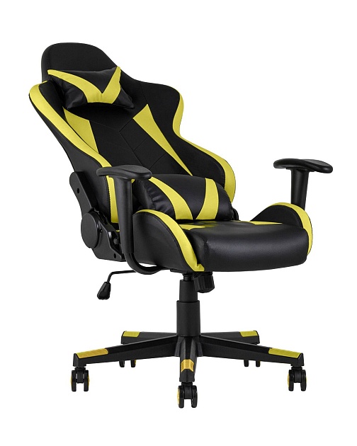 Игровое кресло TopChairs Gallardo желтое SA-R-1103 yellow изображение 6 Игровое кресло TopChairs Gallardo желтое SA-R-1103 yellow Фото № 6