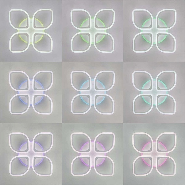 Потолочная светодиодная люстра Citilux Ромби Смарт CL236A140E изображение 6 Потолочная светодиодная люстра Citilux Ромби Смарт CL236A140E Фото № 6