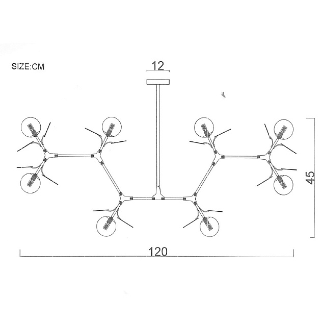 Потолочная люстра Imperium Loft Matisse 151702-26 Фото № 8