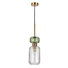 Подвесной светильник Escada GLOSS 1141/1S Green/Clear 1