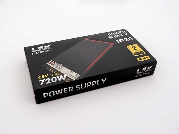 Блок питания LEDS POWER LUXDriver 720Вт 24В 007175 изображение 1 Блок питания LEDS POWER LUXDriver 720Вт 24В 007175 Фото № 1