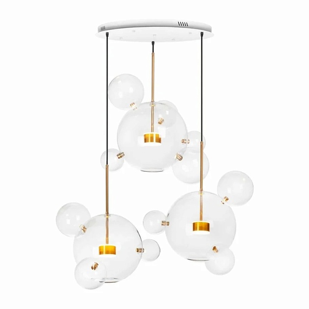 Подвесная светодиодная люстра Loft IT Bolle 2027-D3 изображение 1 Подвесная светодиодная люстра Loft IT Bolle 2027-D3 Фото № 1