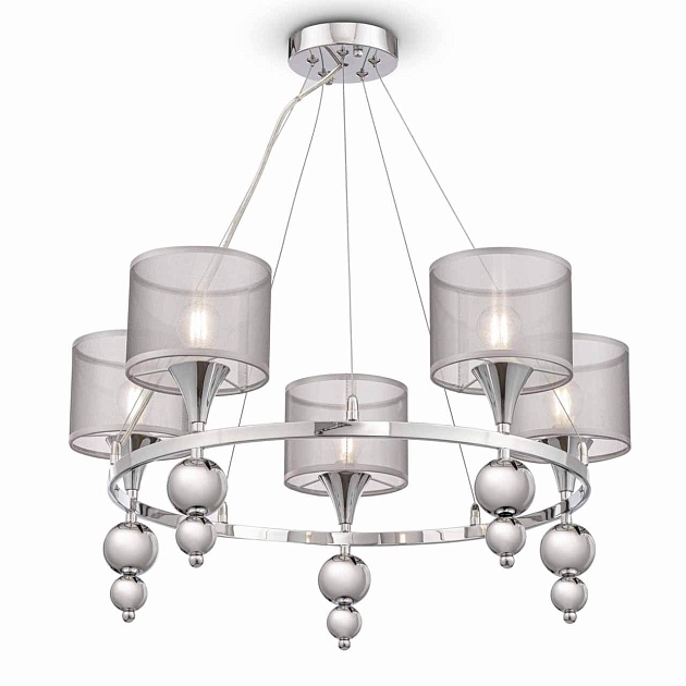 Подвесная люстра Freya Lauren FR5093PL-05CH изображение 4 Подвесная люстра Freya Lauren FR5093PL-05CH Фото № 4