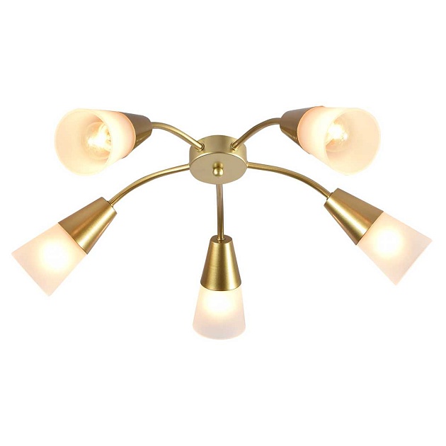 Потолочная люстра Escada Aquilegia 1100/5P Gold Фото № 1