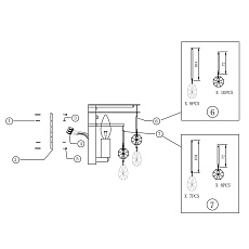 Настенный светильник Maytoni Linn MOD091WL-01CH 1