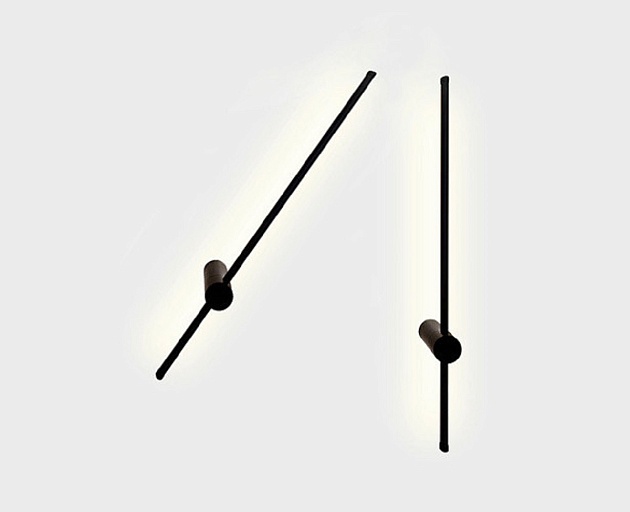 Настенный светодиодный светильник Italline IT08-8019 black Фото № 2