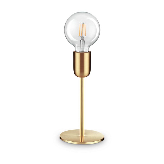 Настольная лампа Ideal Lux Microphone TL1 Ottone 232546 изображение 1 Настольная лампа Ideal Lux Microphone TL1 Ottone 232546 Фото № 1