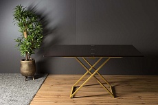 Стол-трансформер Levmar Compact D23/S90 (Венге/золото) 8394751001 1