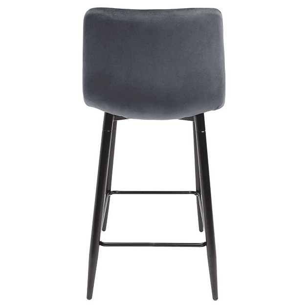 Барный стул AksHome Mia темно-серый, велюр 78868 Фото № 4