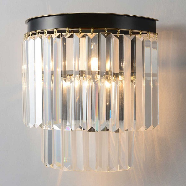 Настенный светильник Crystal Lux MAXIME AP2 BLACK Фото № 3