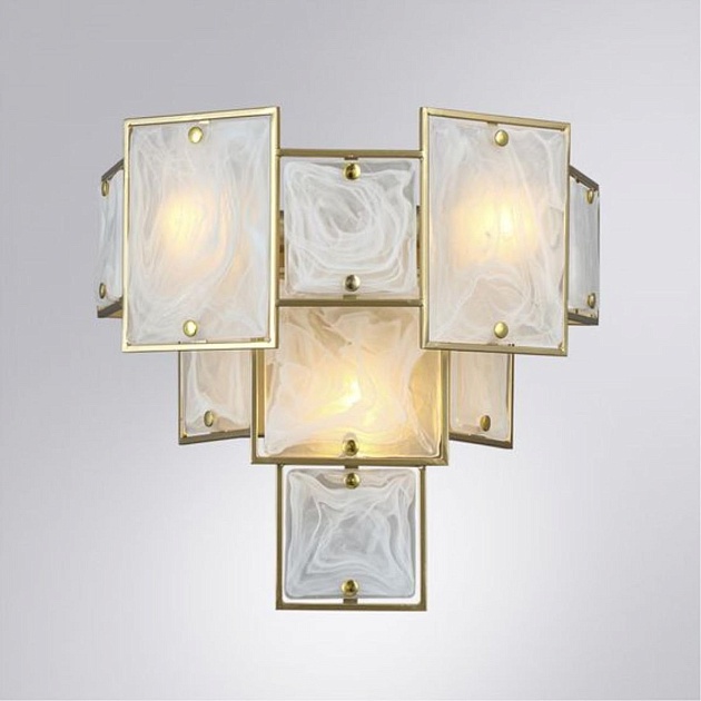 Настенный светильник Arte Lamp Theemin A4068AP-3SG Фото № 3