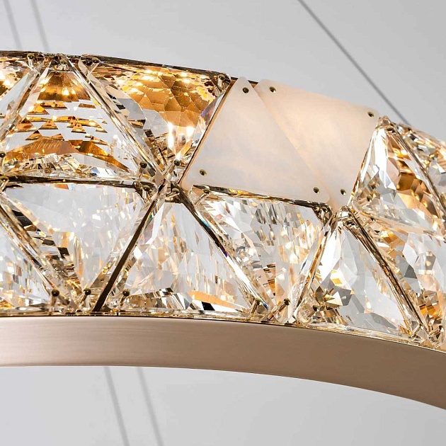 Подвесная светодиодная люстра Modelux Premium ML.6982.800P GD Фото № 5