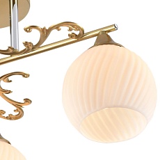 Потолочная люстра Reluce 01277-0.3-03 GOLD+CR 1