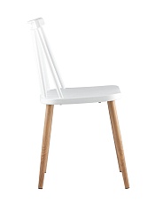 Кухонный стул Stool Group Морган пластиковый белый Y820 white 3