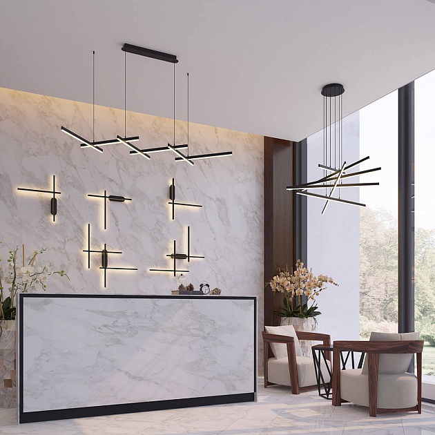 Подвесной светодиодный светильник Odeon Light L-vision Rudy 3890/85L изображение 6 Подвесной светодиодный светильник Odeon Light L-vision Rudy 3890/85L Фото № 6