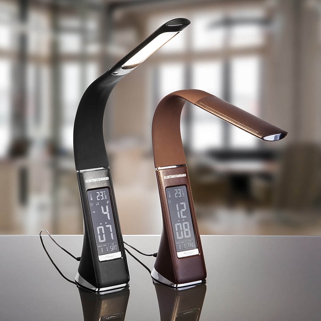 Настольная лампа Elektrostandard Elara черный a037526 Фото № 6