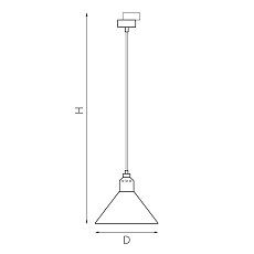 Комплект с трековым светильником Lightstar Loft (765027+592007) L1T765027 1