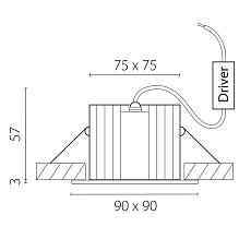 Светильник светодиодный уличный Ciclone Lightstar 385246 1