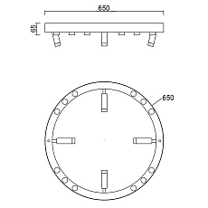 Потолочный светильник Vele Luce Satellite VL7172L12 4