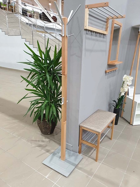 Настенная вешалка Sheffilton Альберо SHT-WH4 прозрачный лак/алюм.мет 5166216003 изображение 2 Настенная вешалка Sheffilton Альберо SHT-WH4 прозрачный лак/алюм.мет 5166216003 Фото № 2