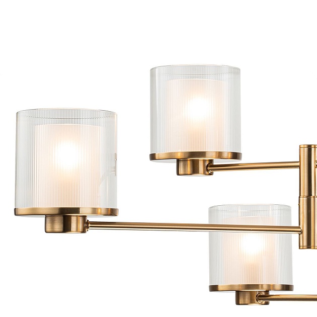 Подвесная люстра Indigo Bilancia 13023/6R Brass V000352 Фото № 2