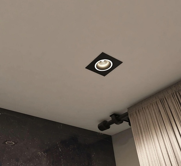 Встраиваемый светильник Denkirs DK2061-BK изображение 4 Встраиваемый светильник Denkirs DK2061-BK Фото № 4