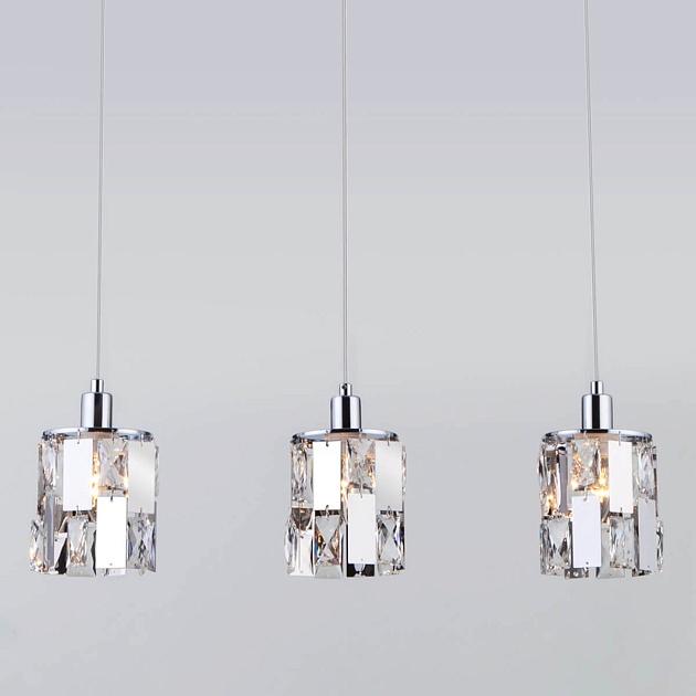 Подвесной светильник Eurosvet 50101/3 хром Фото № 1