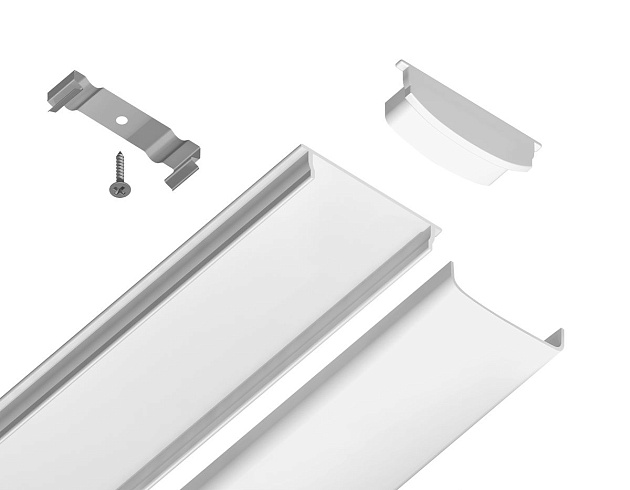 Профиль с рассеивателем Ambrella Illumination GP1600WH изображение 9 Профиль с рассеивателем Ambrella Illumination GP1600WH Фото № 9