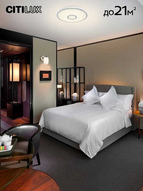 Потолочный светодиодный светильник Citilux Старлайт Смарт CL703A60G изображение 24 Потолочный светодиодный светильник Citilux Старлайт Смарт CL703A60G Фото № 24