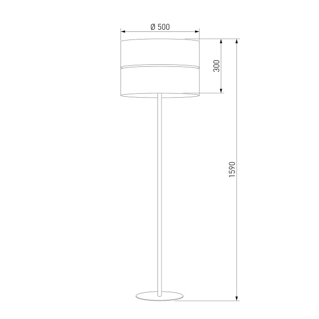 Торшер TK Lighting 5241 Linobianco изображение 2 Торшер TK Lighting 5241 Linobianco Фото № 2