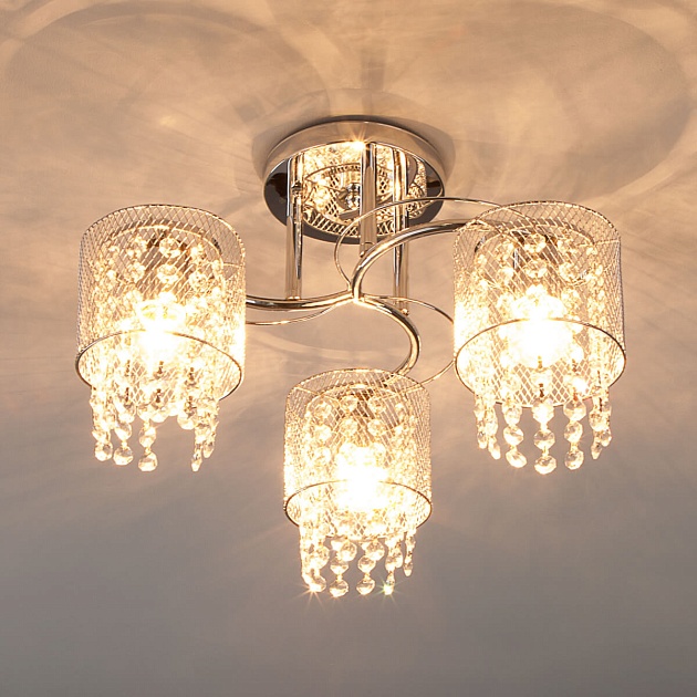 Потолочный светильник Eurosvet 30137/3 хром Фото № 3