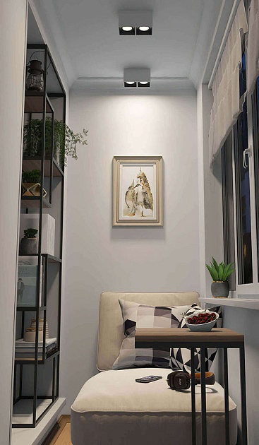 Накладной светильник Denkirs DK3085-WB+WH изображение 2 Накладной светильник Denkirs DK3085-WB+WH Фото № 2