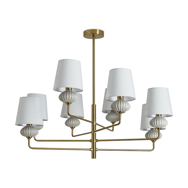 Подвесная люстра Freya Ceramics FR2029PL-08BS изображение 1 Подвесная люстра Freya Ceramics FR2029PL-08BS Фото № 1