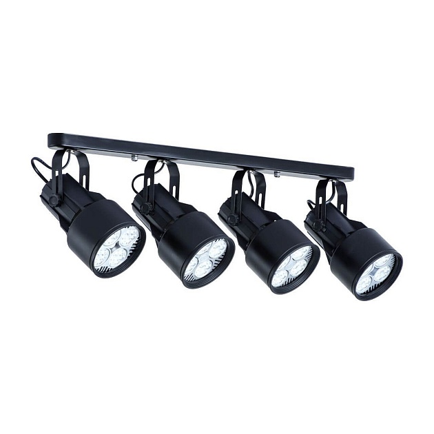 Спот Arte Lamp A6252PL-4BK изображение 1 Спот Arte Lamp A6252PL-4BK Фото № 1