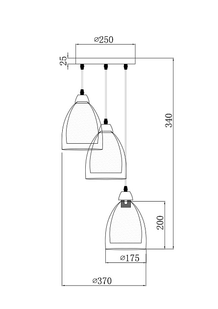 Подвесная люстра Freya Astery FR5375PL-03CH2 изображение 7 Подвесная люстра Freya Astery FR5375PL-03CH2 Фото № 7