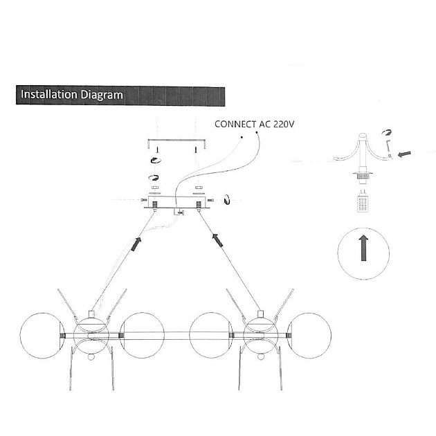 Подвесная люстра Imperium Loft Matisse 191866-26 Фото № 2