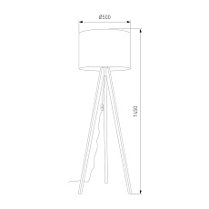 Торшер TK Lighting 16008 Grand 1