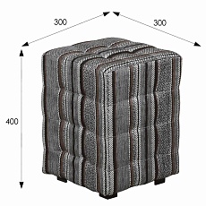 Пуф Мебелик BeautyStyle 6 модель 300 007694 2