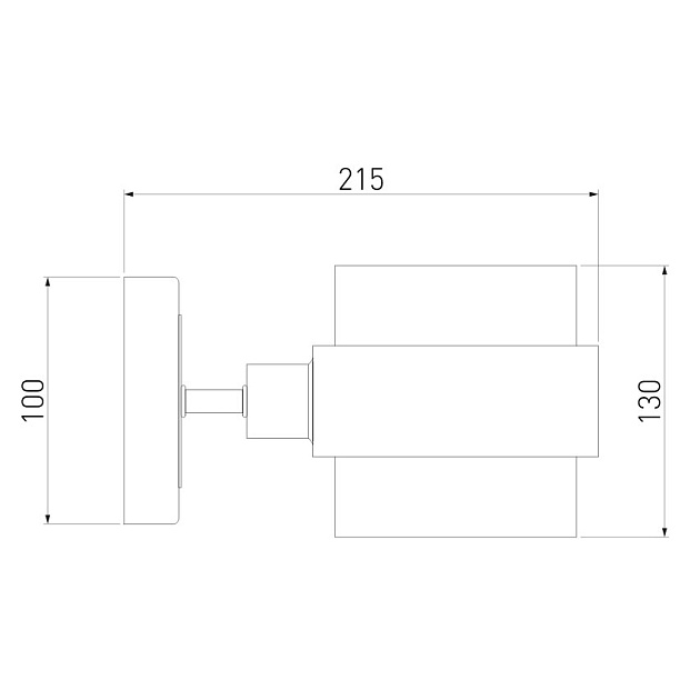 Бра Eurosvet Arcada 70127/1 черный Фото № 3