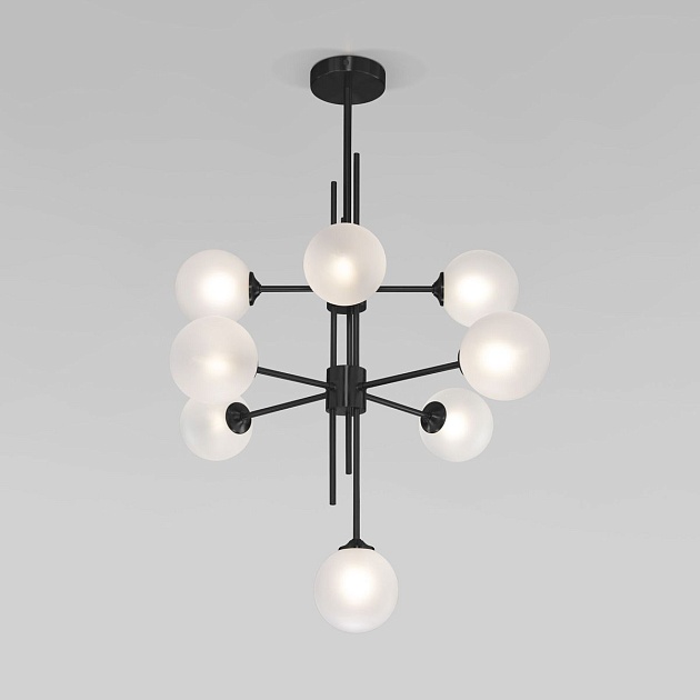 Подвесная люстра Eurosvet Volver 50383 черный Smart Фото № 1