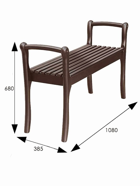 Скамейка Мебелик 007567 Фото № 3