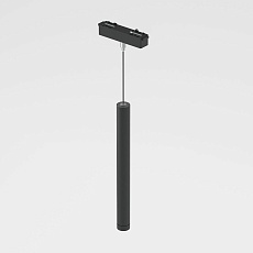 Подвесной трековый светодиодный светильник Elektrostandard Flat Magnetic Alliet 85097/01 черный a063714 5