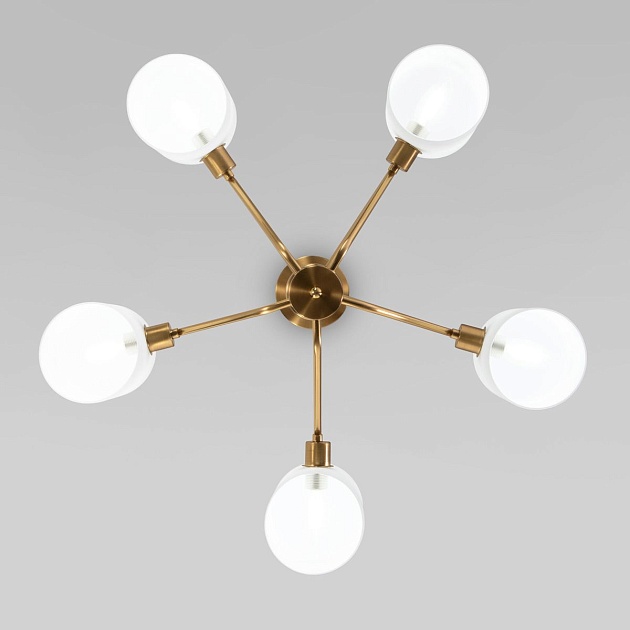 Подвесная люстра Eurosvet Bambola 60157/5 латунь Фото № 4