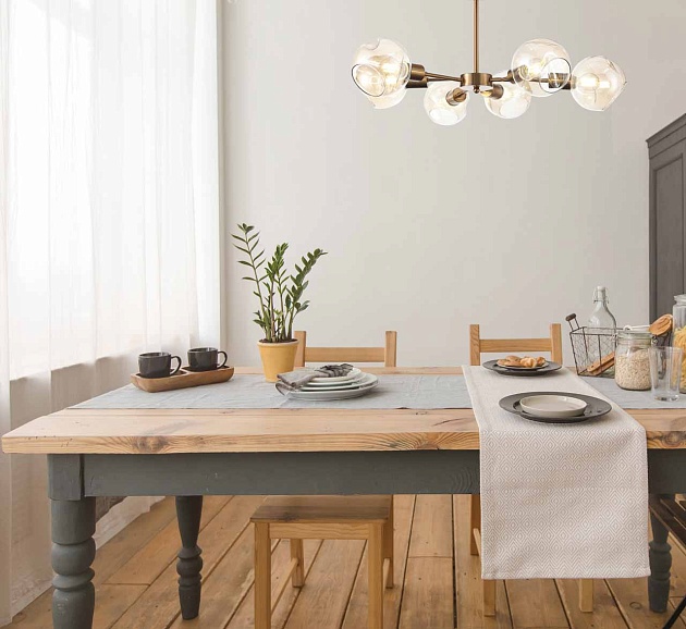 Потолочная люстра Evoluce Gentore SLE155302-06 Фото № 2