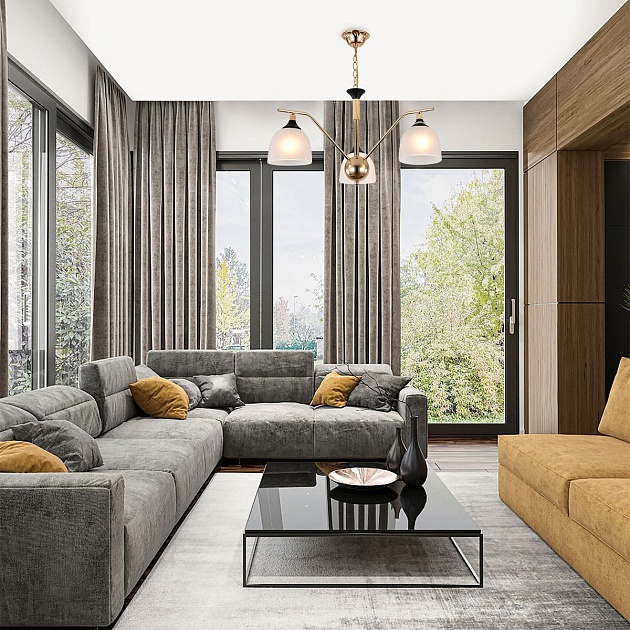 Подвесная люстра Escada Actinidia 2123/3P изображение 5 Подвесная люстра Escada Actinidia 2123/3P Фото № 5