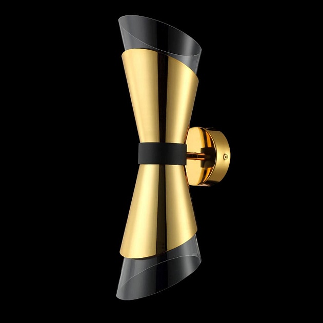 Бра Crystal Lux Gris AP2 Gold изображение 5 Бра Crystal Lux Gris AP2 Gold Фото № 5