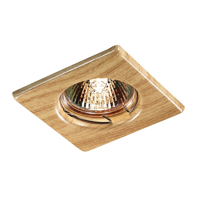 Встраиваемый светильник Novotech Spot Wood 369716 изображение 1 Встраиваемый светильник Novotech Spot Wood 369716 Фото № 1