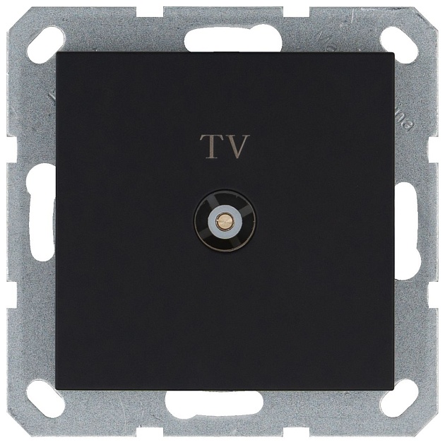 Розетка TV+FM Jasmart G6001PB Фото № 1